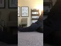 Foam rolling lower body demo