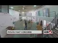 Correctional officers watch as Los Lunas prison inmate gets attacked