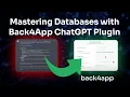 Mastering Databases Beyond CRUD with Back4App s ChatGPT Plugin