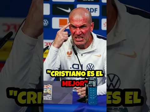🔥 "Agradezcan que no nació en Argentina": Zidane sobre CR7 🇦🇷🇵🇹