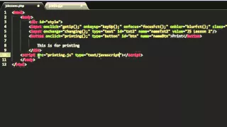 14 JavaScript and Jquery tutorial - External Files