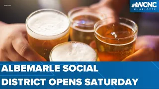 Downtown Albemarle Social District opens on Saturday