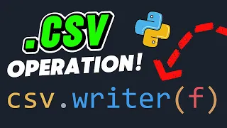 Lesson 3 - Python File Handling Writing and Reading a CSV File