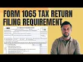 Do I Need to File a Form 1065 Partnership Tax Return if I Lost Money