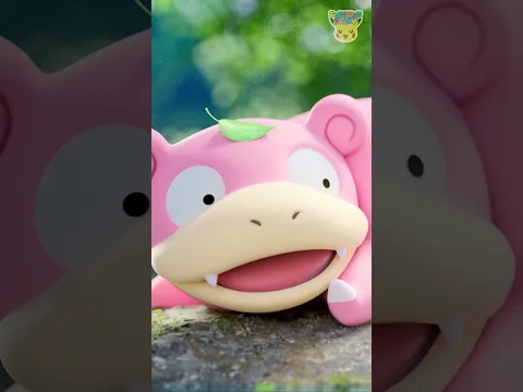 Pokémon Shorts - Animated Pokédex : Slowpoke - #PokemonFunVideo #PokemonKidsTV​