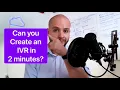 Create an IVR in 2 Minutes using No-code tool Voximplant Kit