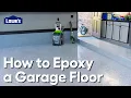 How to Epoxy a Garage Floor
