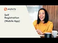 Paylocity How to self register
