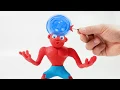 Lovable Clown Sit Com Red Baby changes his hair Nursery Rhymes \u0026 Kids Song