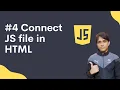 4 How to link JS file in HTML in Hindi Shubham Jangid