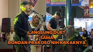 bunga bondan prakoso ft penonton cantik jago ngerap
