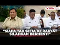 Lagu Arahan ke Pejabat Papua, Prabowo Ancam Pecat Pejabat Korupsi