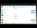 Build a Whatsapp or Facebook Chat Messenger UI Clone in Bootstrap 5 Using HTML5 CSS3 JS