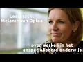 Download Lagu Melanie vertelt over werken in het gespecialiseerd onderwijs bij Stichting Elan