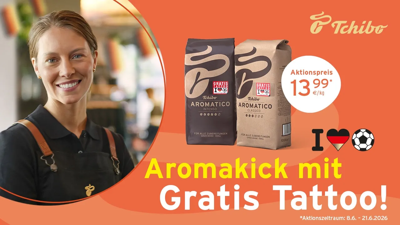 Tchibo — Tchibo Aromatico - Special Offer (YouTube video ad)