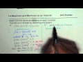 Apply Algorithm to find Absolute Maximum and Minimum for Functions in Closed Interval