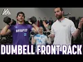 Fix Your Front Rack in Dumbbell Workouts
