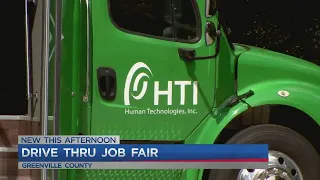 HTI holds drive-thru job fair in Greenville