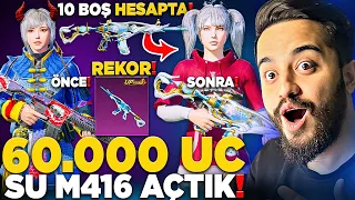 10 FARKLI HESAPTA YENİ M416 AÇTIK! REKOR! PUBG Mobile