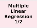Multiple Linear Regression MLP