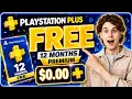 How To Get PlayStation Plus Premium FREE 12 Months 2026 PlayStation Plus Gift Card Codes Free