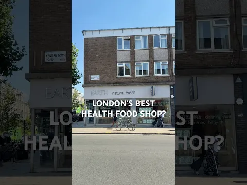 Earth Kentish Town, London. Health food shop