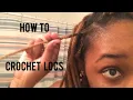 How to crochet locs