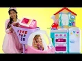 Download Lagu Emma Pretend Play with Baby Rapunzel Doll \u0026 Sings Johny Johny Yes Papa Song
