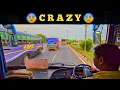 Download Lagu EXTREMELY AGGRESSIVE \u0026 HIGHSPEED🔥VOLVO BUS Driving by SBSTC VOLVO Bus || Skilled Bus Driving