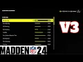 Madden 24 - V3 Realistic Franchise Gameplay Sliders PS5