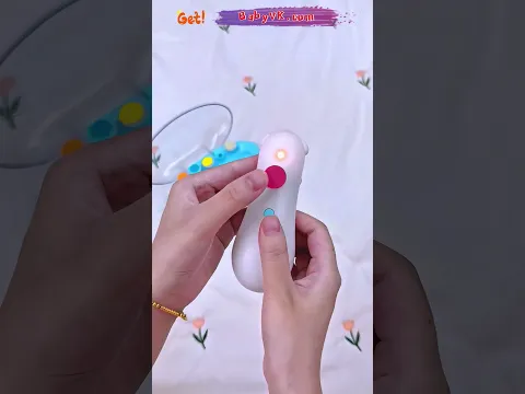 Worried About Hurting Baby’s Fingers? Electric Baby Nail Trimmer Built-In Light and Skin-Safe Design