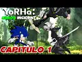 QHPS Sonic caia en NieR Automata Capitulo 1
