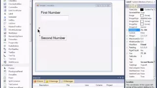 Visual Basic 2010 Express Tutorial 4 Simple Calculator Part 1 2