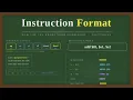 Instruction Format in MIPS R-Type I-Type Computer Organization