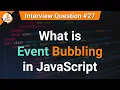 What is Event Bubbling in JavaScript JavaScript Tutorials in Hindi Interview Question