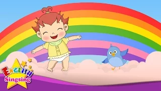 Download I Can Sing a Rainbow - Rainbow song - Color song - Nursery Rhymes with lyrics - Song for children MP3