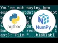 How do I convert a PIL Image into a NumPy array