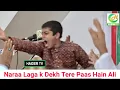 Download Lagu Naraa Laga k Dekh Tere Paas hai Ali | Saqlain Rizvi Sallamahu