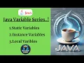 Static Variables in Java Explained Easy Examples for Beginners Java Programming Tutorial 3