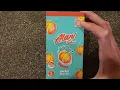 Alani Nu JUICY PEACH Energy Sticks Energy Drink Powder 200mg Caffeine 10 packs