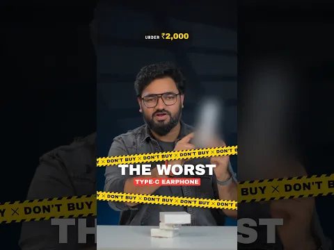 Worst Type C Earphone Under ₹2,000