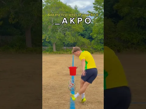 FINISH THE NAME ⚽️💬😳