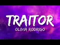 Olivia Rodrigo - Traitor (Lyrics)