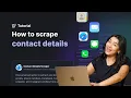 How to Scrape Emails Phone Numbers and Other Contact Information