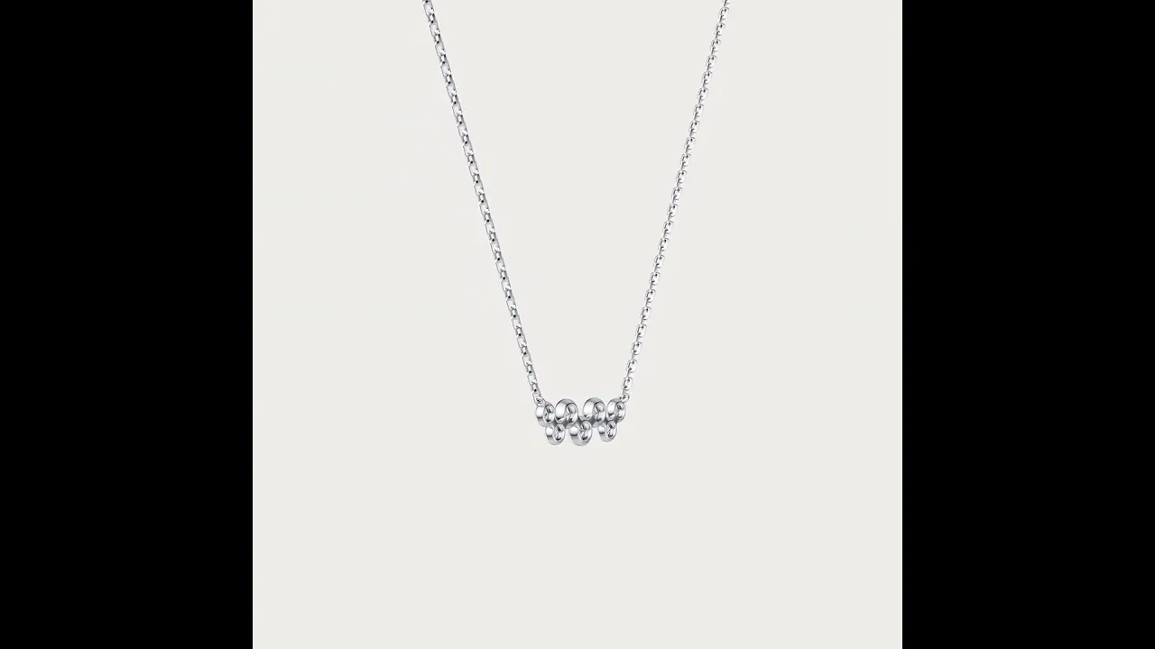Drifting | Asymmetrical Bezel Diamond Necklace