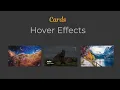 Amazing CSS Card Hover Effects Html CSS