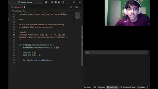 Activity Selection Problem greedy algorithm