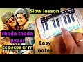 Thoda thoda pyaar -Piano tutorial (SLOW LESSON) How to play| Thoda thoda pyar hua tumse Kaise bajaye
