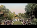 String Quartet performs the recessional song at Lele Pons Guaynaa s wedding at Fairchild in Miami