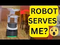 ROBOT SERVES ME MY FOOD AT DENNYS IN NEW YORK CITY